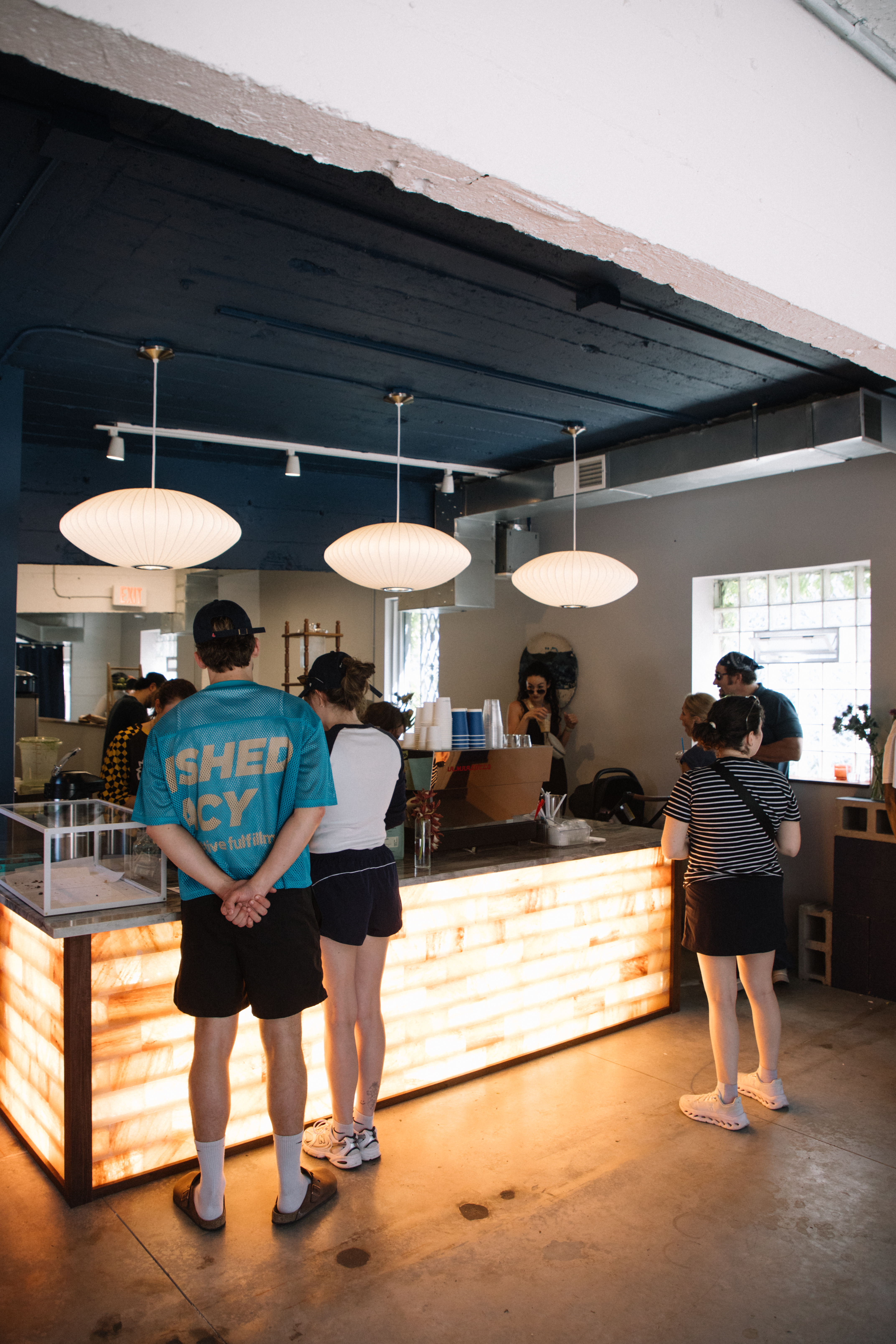 Inside Blue Hour Coffee